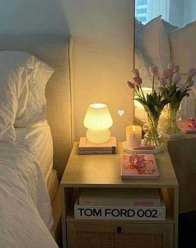 Girly Nightstand decor