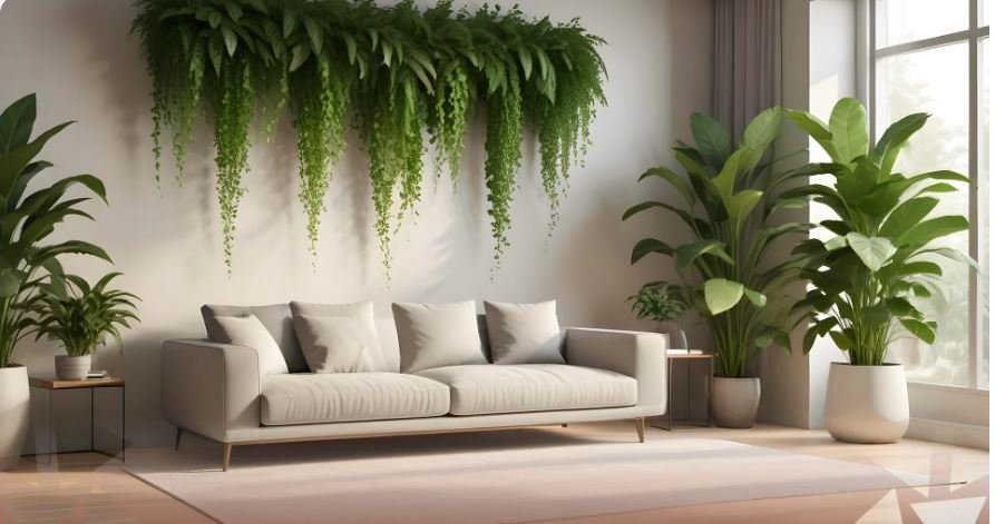 Natural Element in living room